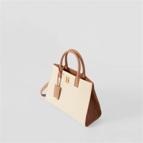 burberry two tone bag|Mini Frances Bag in Camel/archive beige/warm tan .